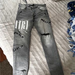 Size 36 Grey Amiri Jeans
